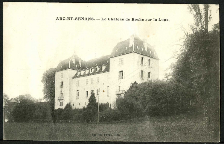 Le château de Roche sur la Loue