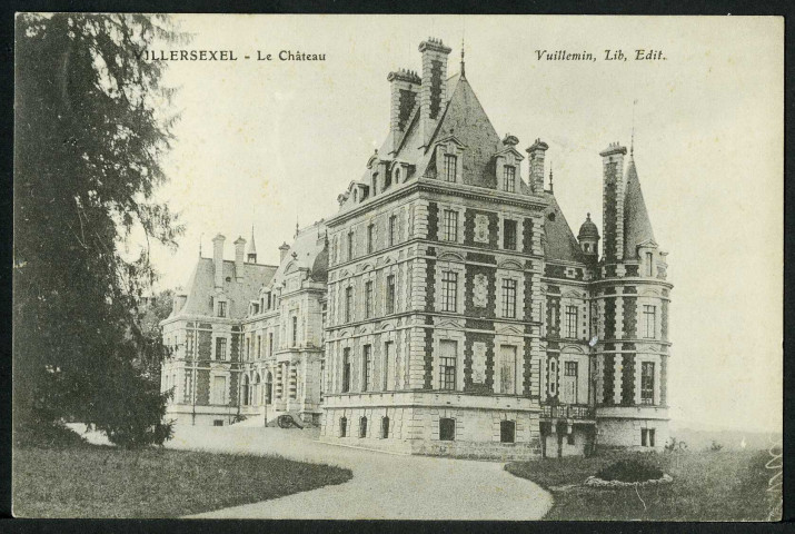 Le château, façade sud-est