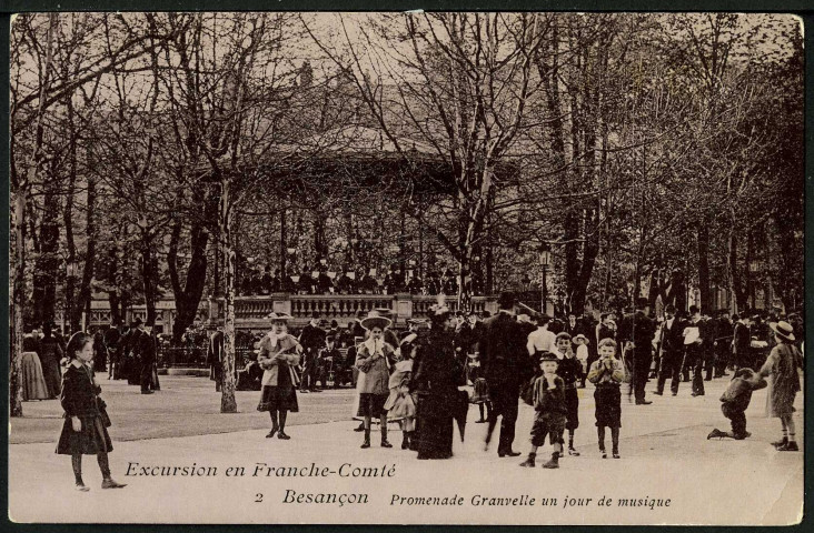 Promenade Granvelle, un jour de musique