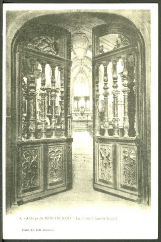 La porte d'entrée
