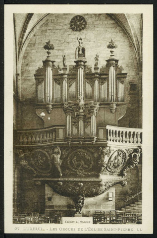 Les orgues de l'église Saint-Pierre