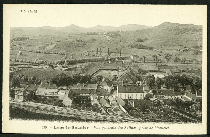 Vue générale des salines