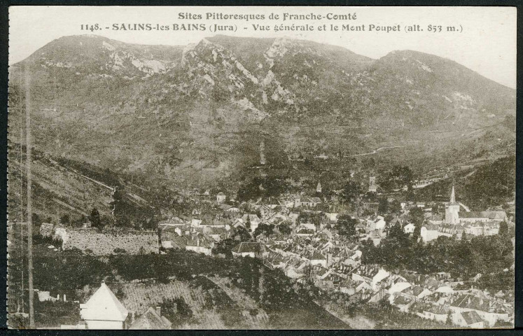 Vue générale et mont Poupet