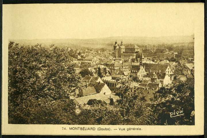 Vues diverses de Montbéliard