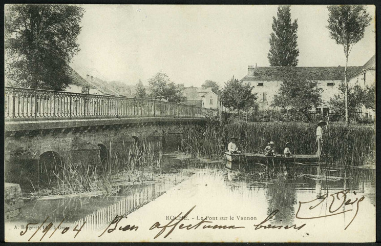 Le pont sur le Vannon