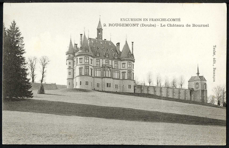 Château de Bournel, façade Nord