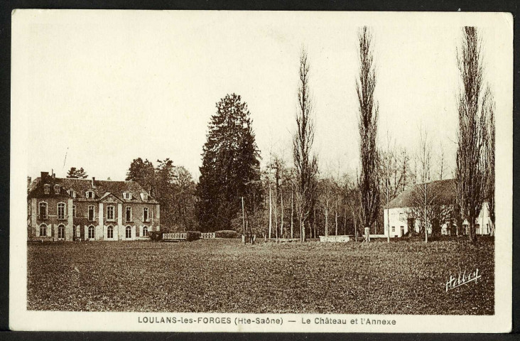 Le château et l'annexe