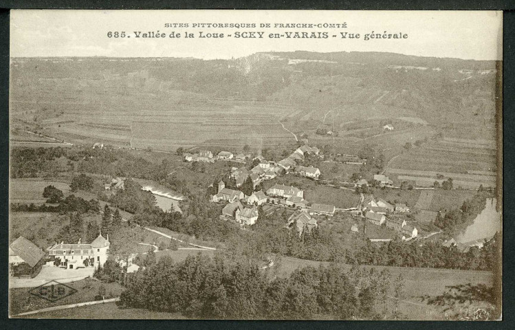 Vue générale du village
