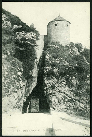 La porte Taillée, coté extérieur