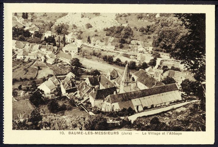 Vue de l'abbaye