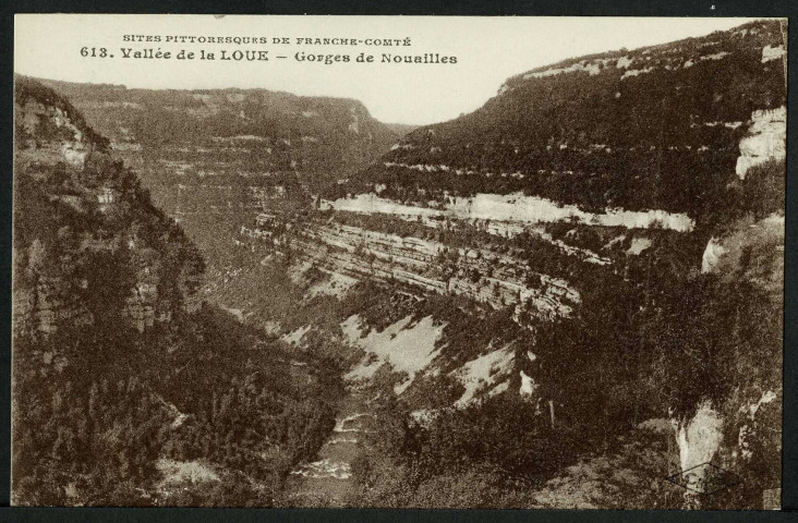 Vallée de la Loue. Gorges de Nouailles