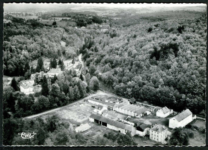 La Chandeau, vue générale aérienne