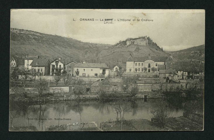 La Loue, l'hôpital et le château