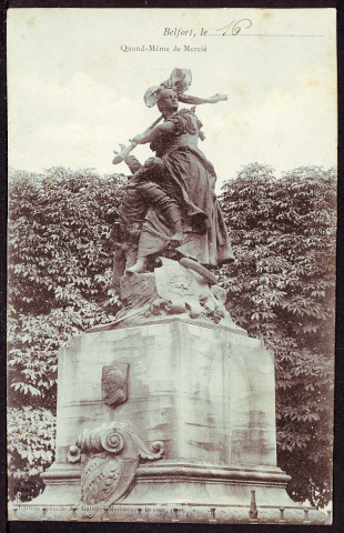 La statue "Quand-Même"