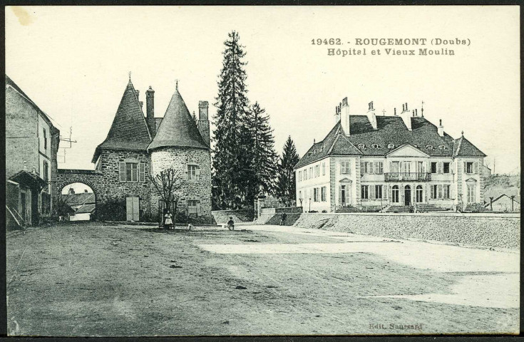 Hôpital et vieux moulin