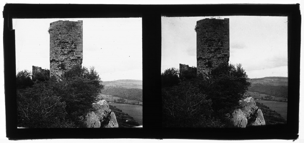 Les ruines du château