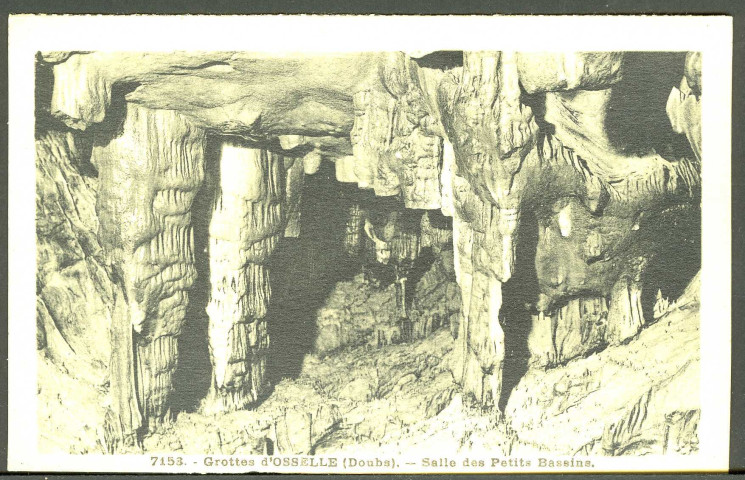 Grotte, salle des petits bassins
