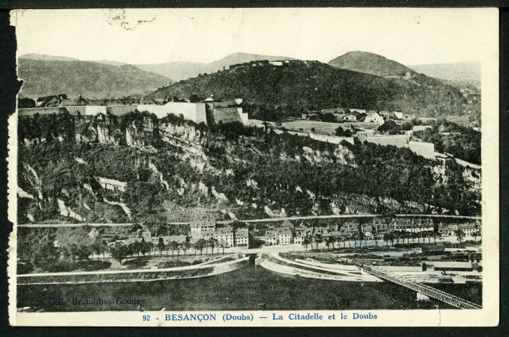 La citadelle et le Doubs