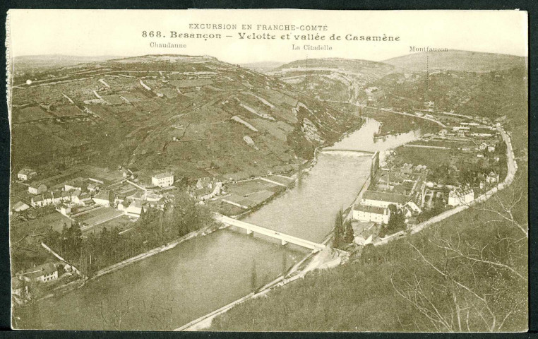 Velotte et la vallée de Casamène