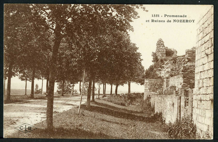 Promenade et ruines