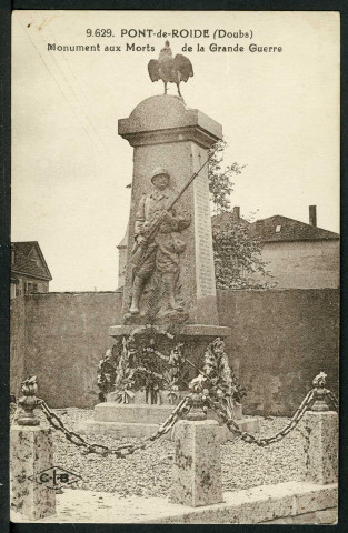 Monument aux morts de la Grande Guerre