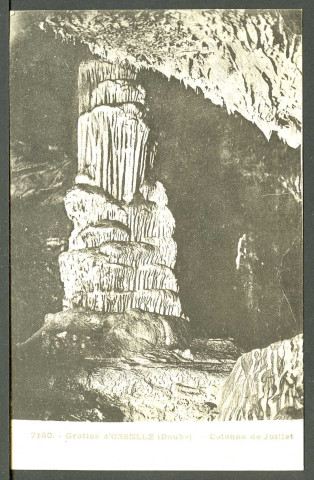 Grotte, colonne de Juillet