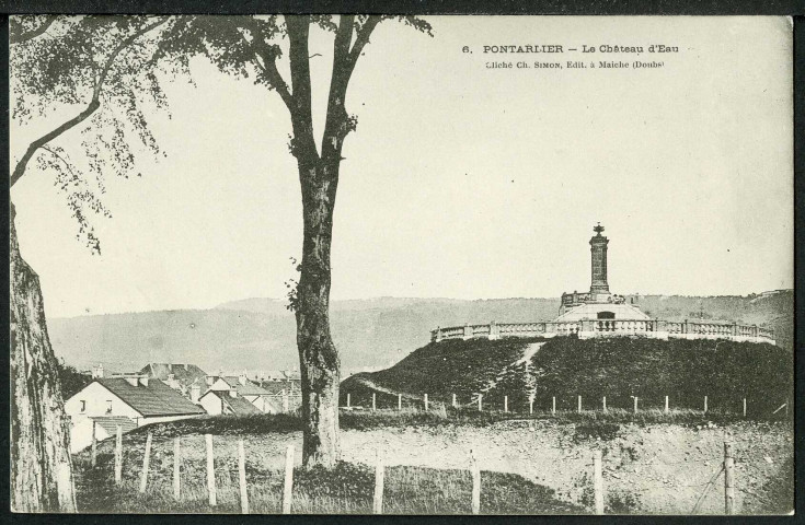 Vue du château d'eau