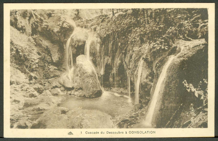 Cascade du Dessoubre à Consolation