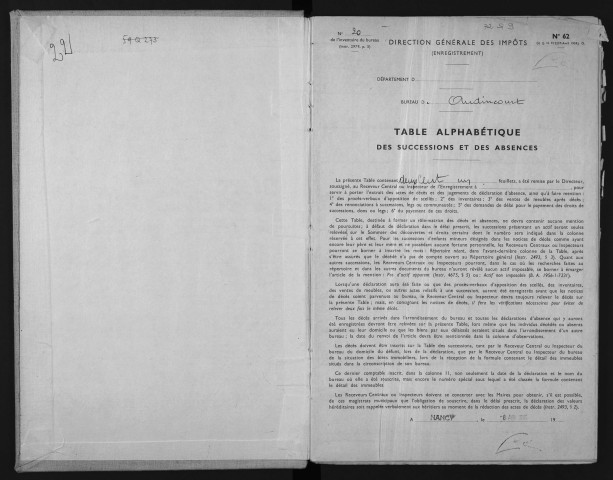 1er avril 1964 -1965