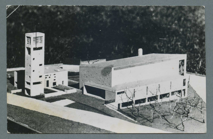 Maquette de l'église Saint-Pie X