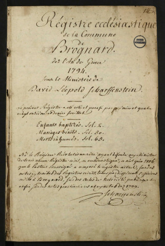 B 1794 (protestants)