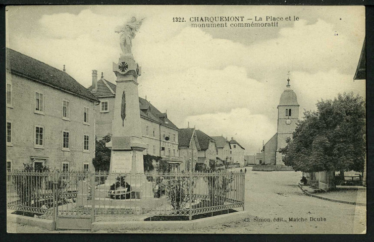 La place et le monument commémoratif