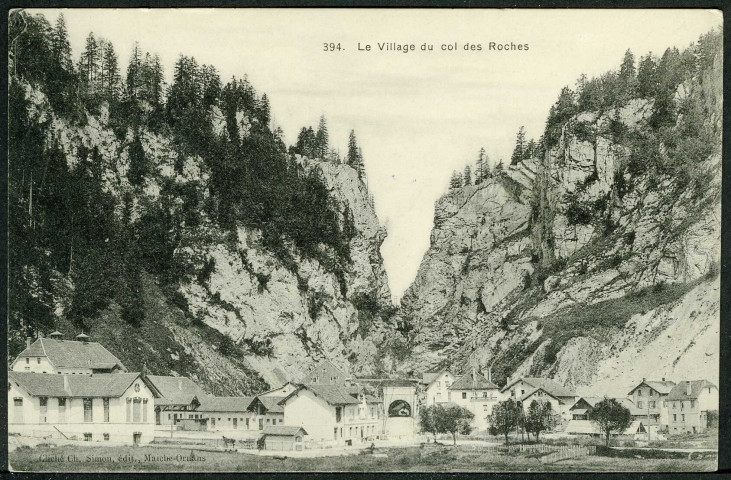 Le village du col des Roches