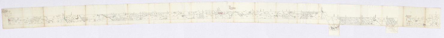 Route n°6 de Vesoul à Besançon et route n°5 de Plombières à Luxeuil et Vesoul par Saulx