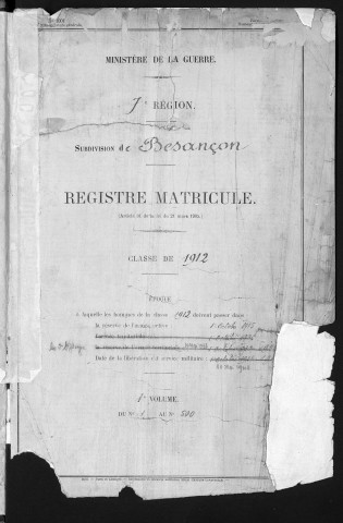Volume 1, nos 85 à 454
