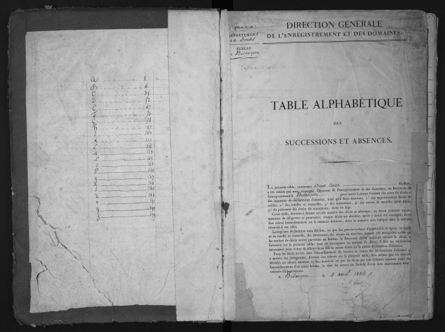 Juillet 1834-décembre 1837