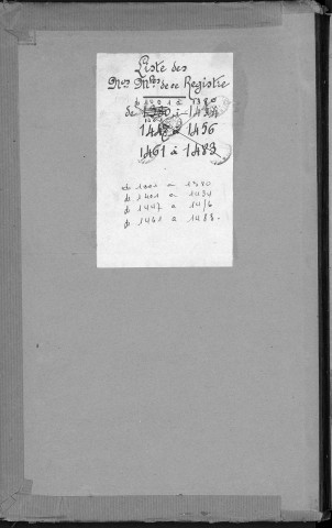 Volume 3, nos 1001 à 1483