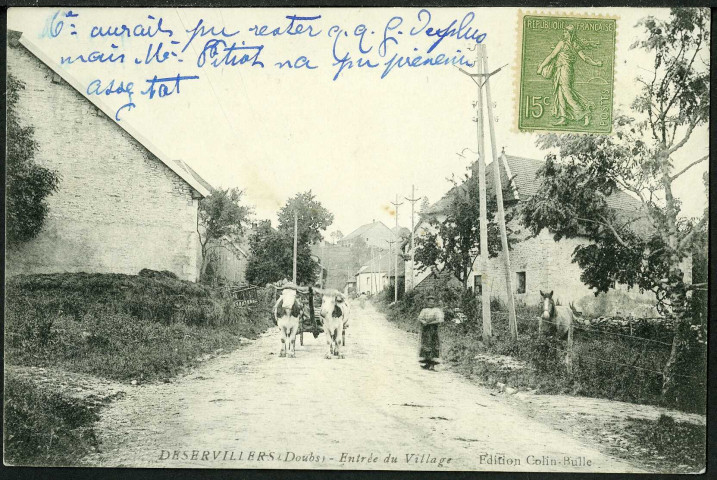 Entrée du village
