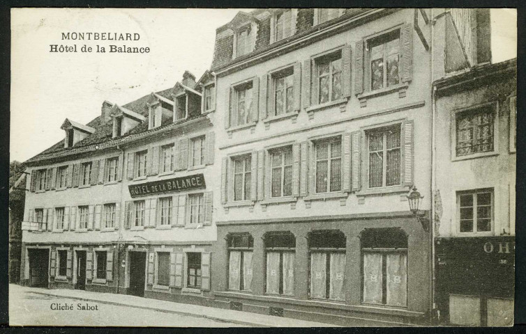 L'hôtel de la Balance
