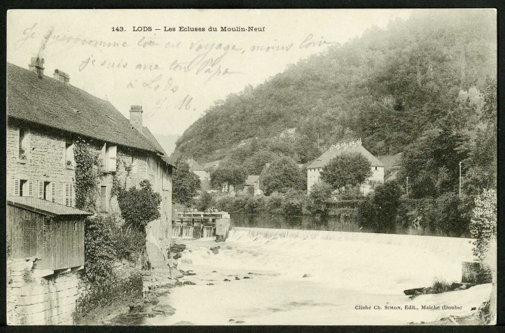 Les écluses du Moulin Neuf