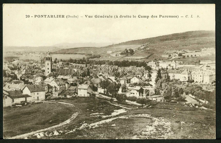 Vue générale et le camp des Pareuses