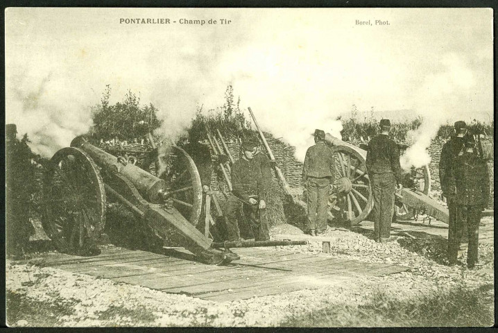 Le champ de tir
