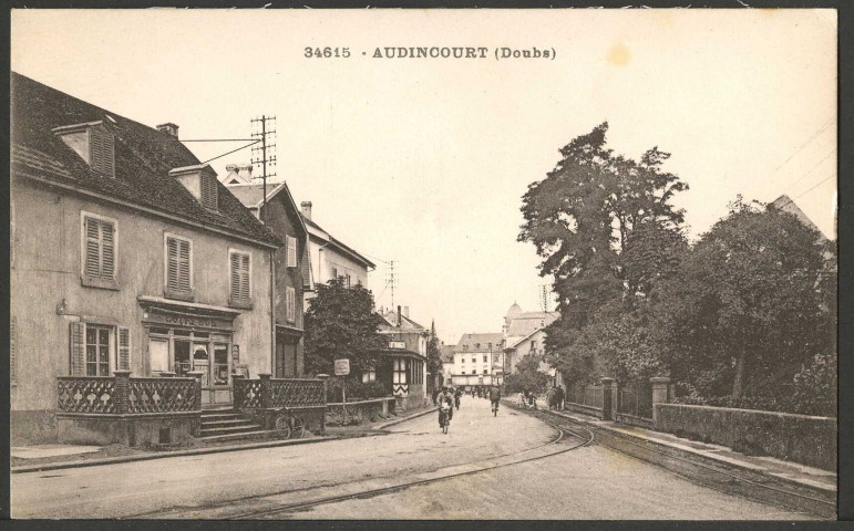 Vue d'Audincourt