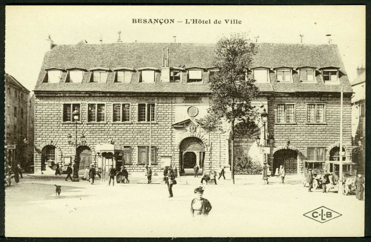 Vue de l'hôtel de ville, XVIe s.