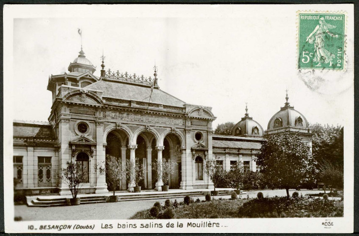 Les bains salins de la Mouillère