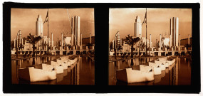 Lac dans la cour de la cités des informations