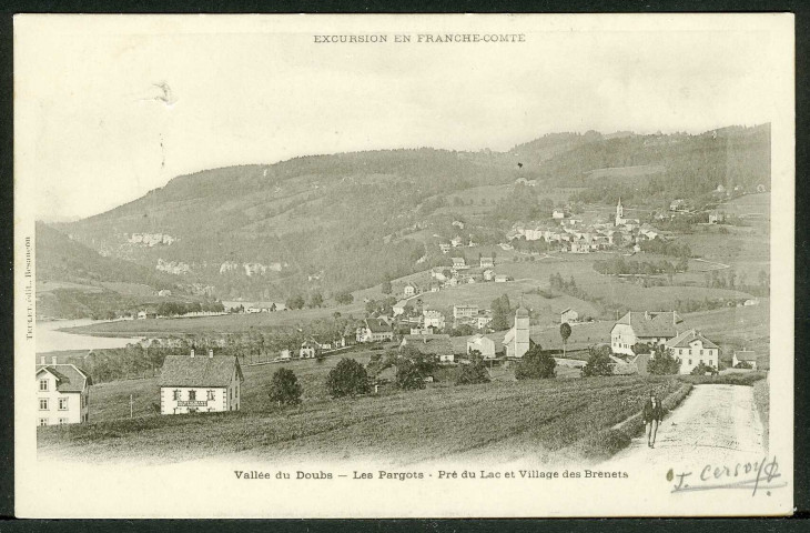 Les Pargots ; les Brenêts, vue générale