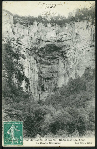 La grotte Sarrazine