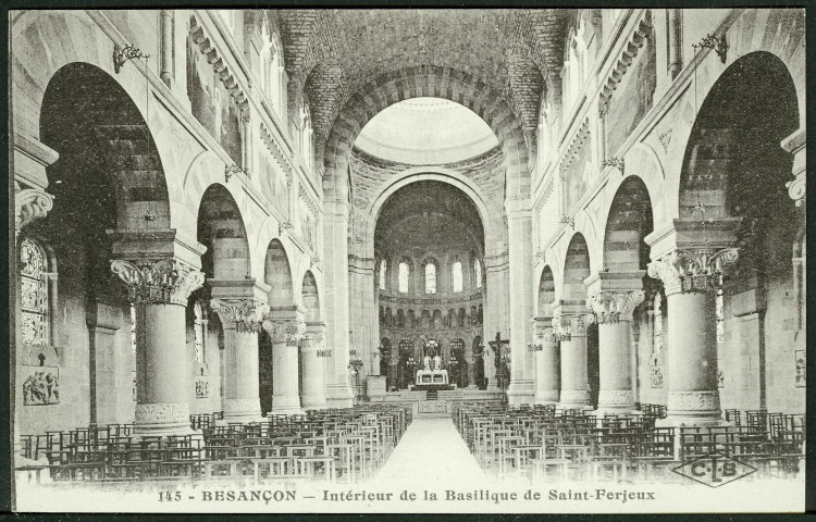 Basilique de Saint-Ferjeux, l'intérieur