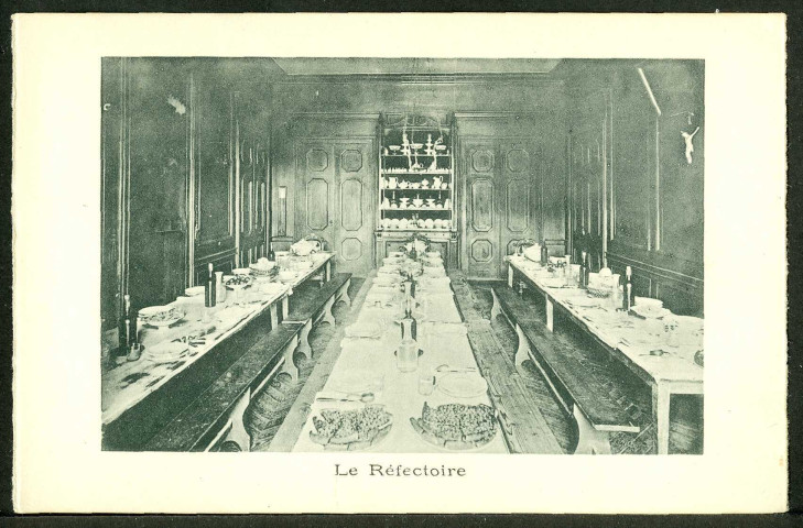 Pensionnat Notre-Dame du Sacré Coeur, le réfectoire